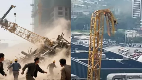 成都塔吊坍塌事故5人死亡